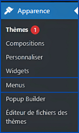 Comment créer une page sur WordPress ? 5 Menu